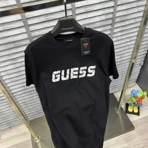 Футболка GUESS big logo  / Гесс черная S, M, L, XL