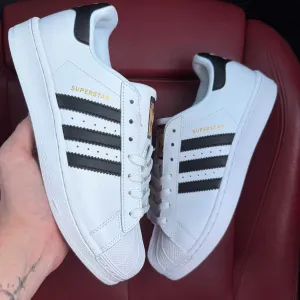 (ОПЛАТА ПІСЛЯ ОГЛЯДУ)Adidas Superstar Classic White Black Адідас Суперстар Класичні Біло-чорні