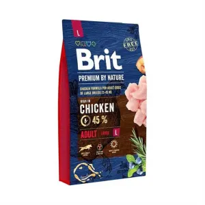 АКЦИЯ! 15 кг. 1700 грн. Корм для собак крупных пород Brit Premium L