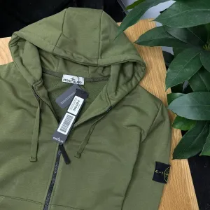 ZIP hoodie STONE ISLAND Alligator