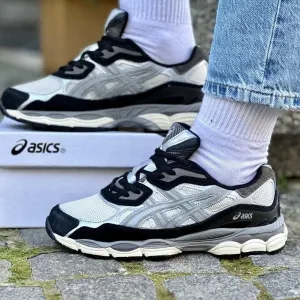 ‼️Останній 44 Розмір‼️Кроссовки Мужские Asics Gel-NYC 1090 Black Ivory Grey/Кросівки Чоловічі Асікc