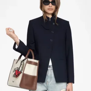 Пиджак жакет темно синий Zadig & Voltaire