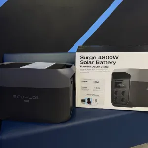 Нові Зарядні Станції EcoFlow DELTA 3 Max 2048 Вт/г (FD3M-G-EU-CBOX)