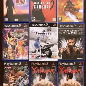Sony PlayStation 2: Silent Hill, Soul Reaver Spider-Man Thing Persona 3, Shin Migami Tensei, Tekken 5, Terminator Marvel Ultimate Alliance Warriors