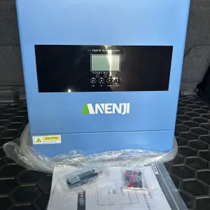 Безкоштовна доставка!Нова молель!Гібридний інвертор Anenji 4.2kW 24v Wi-Fi