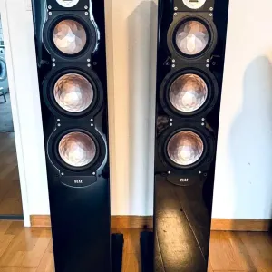ELAC FS 249 — немецкий 3-полосный напольник с ленточным JET-твитером и глубоким двухпортовым басом | сборка Германия