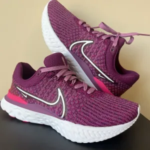 Nike React Infinity Run Flyknit 3 Violet Original