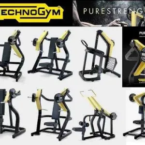 Професійне силове обладнання Technogym для залу 30 тренажерів