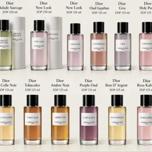 Dior Balade Sauvage, Dior Holy Peony , Dior La Colle Noir, Dior Tobacolor  оригінал