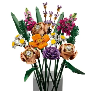 ‼️В КОРОБЦІ‼️ Конструктор Icons – Букет квітів 1/1 з LEGO
