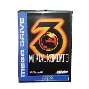 НАЛОЖКА! Картриджі Sega Mega Drive 2 - Мортал Комбат 3 у КОРОБЦІ!