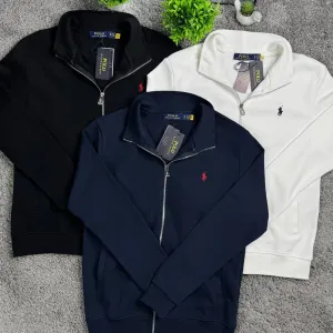 Зип-худи Polo Ralph Lauren мужская черная Поло Ральф Лоурен белая Зипка Поло кофта на замку | Зіпка Polo Ralph Lauren чоловіча чорна зіп-худі Поло