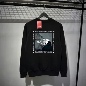 Свитшот Черный THE NORTH FACE KRBK Street — ТНФ Толстовка КРБК — XS/XXL
