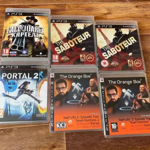 Sony PS3: Orange Box, Portal 2, Одни из нас, Saboteur, RDR, Club