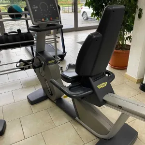 Професійний велотренажер Technogym Recline 500 Led горизонтальний