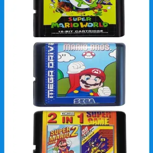 БЕЗ предоплат! Картриджі Sega Mega Drive 2 - Super Mario World.ЯКІСТЬ!