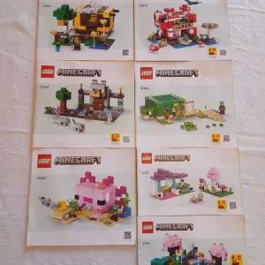 Lego Minecraft  Величезна колекція наборів та фігурки