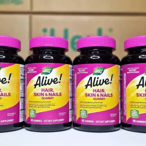 Вітаміни для волосся, шкіри та нігтів Nature's Way Alive 60 жув. табл.