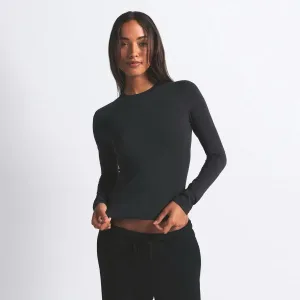 Жіночий лонгслів SKIMS Cotton Jersey Long Sleeve T-Shirt ОРИГІНАЛ