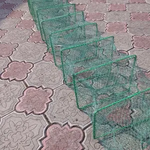 Раколовка гармошка, корд, 3,5м, 20×25см, вічко 8мм