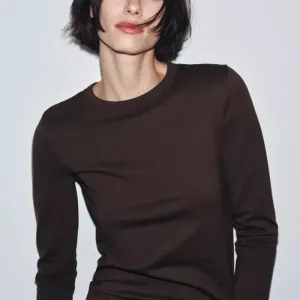 Реглан шоколадний лонгслів джемпер кофта zara зара