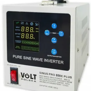 Аварійне джерело живлення SINUS PRO 850 E PLUS 12/230 В (500/850 Вт)