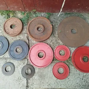 Блины для штанги 0.5, 1.25, 2.5, 5, 10 кг 20 кг Динамо