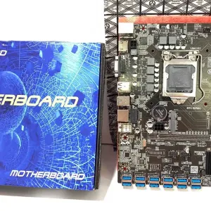 Материнська плата BTC-B250 DDR4 для майнінгу на 12 відеокарт s1151