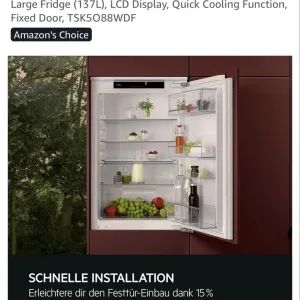 Вбудований холодильник AEG OptiSpace Series 5000