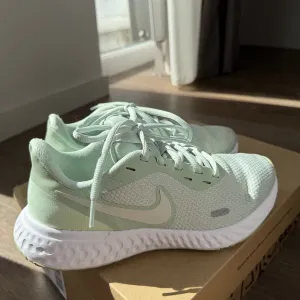 Nike Revolution 5 жіночі кросівки 37.5 / 23.5 см мʼятного кольору оригінал