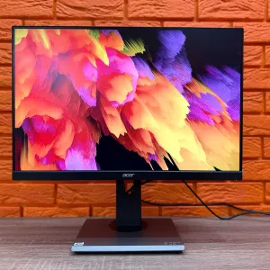 3=4/ Монітор 24" Acer B247W (1920х1200 IPS) 75 Гц, 8 bit, sRGB 100%/DP, HDMI для дизайнерів та роботи в офісі