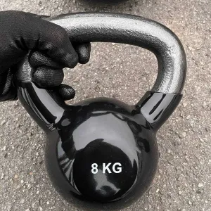 Гиря 8 кг чавунна у вінілі (гума)