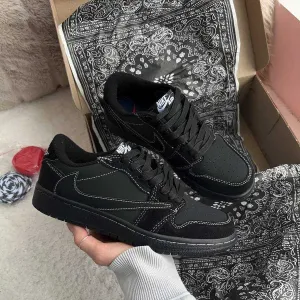 Кросівки Nike Air Jordan 1 Low OG Travis Scott Phantom | Кроссовки Найк жіночі чоловічі