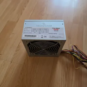 500W Tecnoware блок живлення для компьютера.  Розьєми описані в оголошені