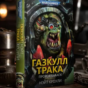 Книга Warhammer 40,000 Газкулл Трака. Пророк Вааагх!  Нэйт Кроули Твердый переплет