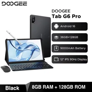 Планшет DOOGEE Tab G6 Pro,36/128, Android 16, два динаміки, 12-дюймовий