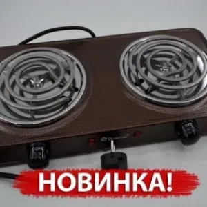 Новая Электроплита электрическая настольная печь /плита Domotec 2000Вт