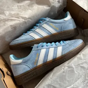 Adidas Spezial Hanball Light Blue кросівки адідас спеіал адідас спешл блакитні