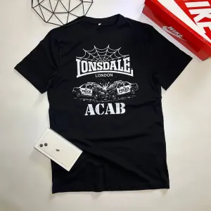 Футболка Lonsdale / майка Лонсдейл / футболки LONSDALE / унісекс / дешево / ЛОНСДЕЙЛ АКАБ / ACAB