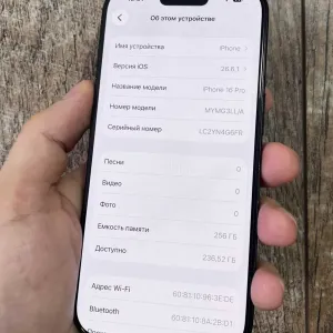 iPhone 16 Pro 256GB Black Titanium Neverlock