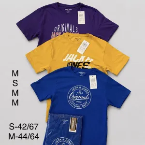 Футболки чоловічі Jack&jones  60% бавовна M L XL  нові оригінал Primark футболка майка