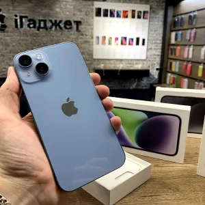 iPhone 14 128GB (Blue) Neverlock. Кредит. Гарантія. З коробкой