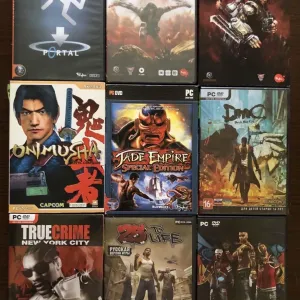 Добірка на PC (ПК): Jade Empire Відьмак, 25 to life Тургор Clive barker's Jericho Portal Герои Doom Предтечи Max Payne Collapse Гарри Поттер Onimusha