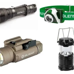 Фонари туристические, налобные Fenix LedLenser Olight