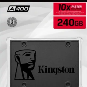 SSD диск Kingston SSDNow A400 240GB 2.5" SATAIII 3D TLC (SA400S37/240G) новий в наявності