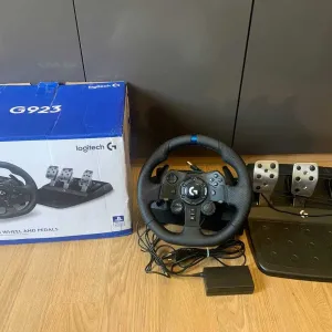 Ігровий руль Logitech g923 Play Station 3/4/5/PC (тести/відео), g29