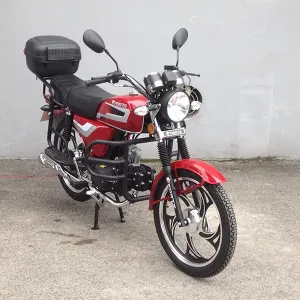 Мотоцикл ALFA FT125-2 Forte чорний червоний 2026 Новий
