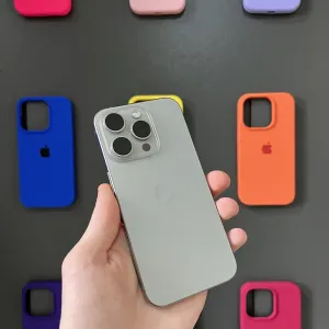 iPhone 15 Pro 256 gb Natural Titanium Neverlock + Гарантія