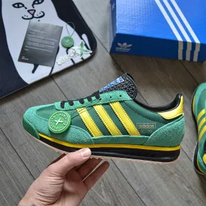 Чоловічі кросівки Adidas SL 72 RS 'Green/Yellow/Core Black' Розміри 40-45