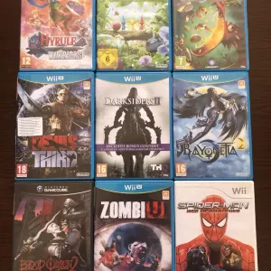 Nintendo GameCube/Wii/WiiU: Resident Evil, Metroid The Legend of Zelda, Bully Dead Space Red Steel FarCry Super Mario Bros. Duck Tales MarioKart